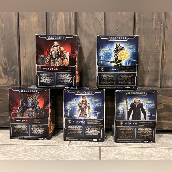 World of Warcraft 6” action figure bundle of 5 toy - Picture 2 of 7